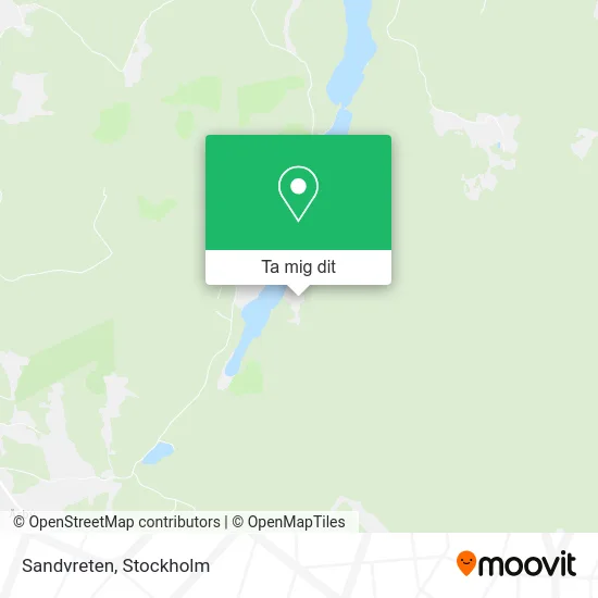 Sandvreten karta