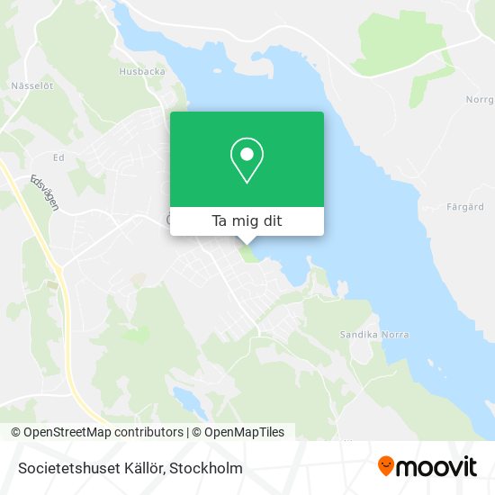 Societetshuset Källör karta