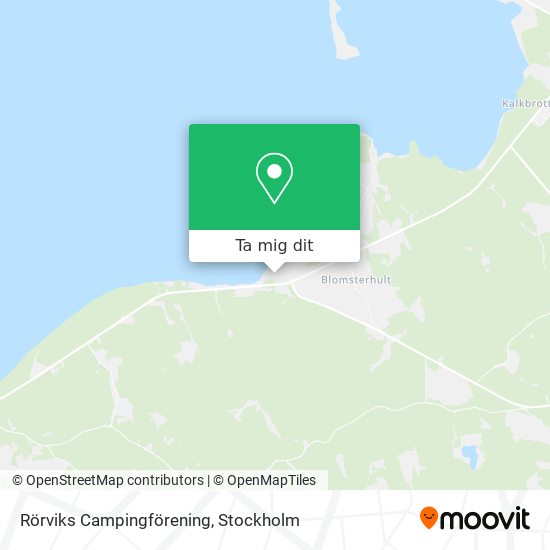 Rörviks Campingförening karta