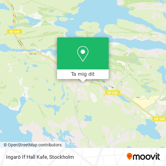 Ingarö If Hall Kafe karta