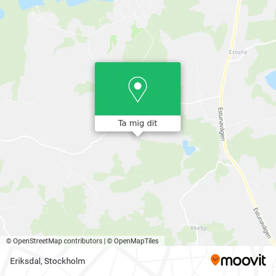 Eriksdal karta
