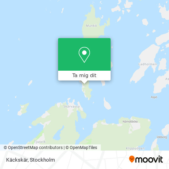 Käckskär karta