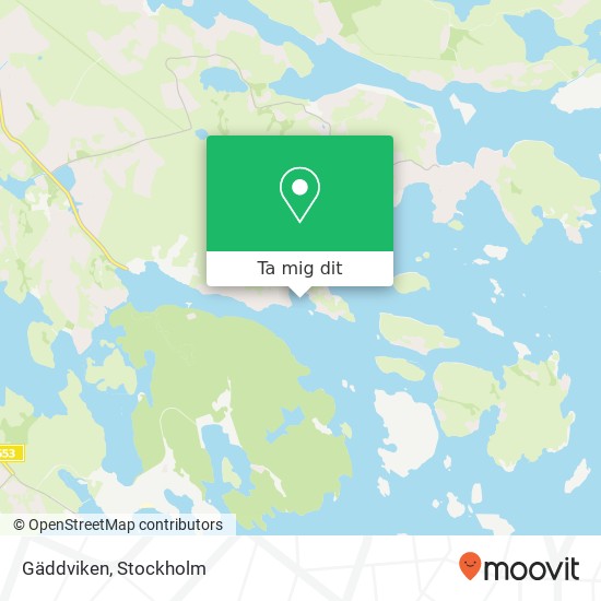 Gäddviken karta