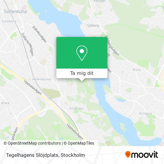 Tegelhagens Slöjdplats karta