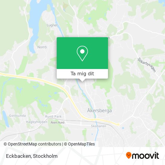 Eckbacken karta