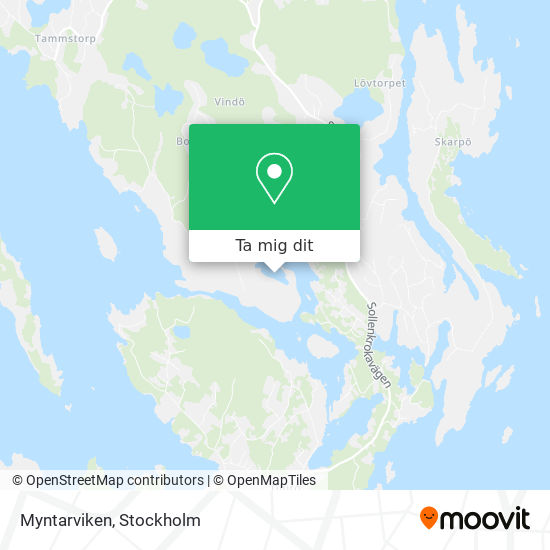 Myntarviken karta