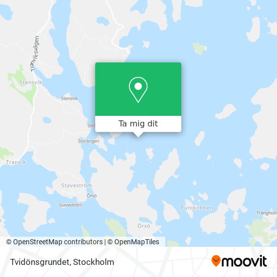 Tvidönsgrundet karta