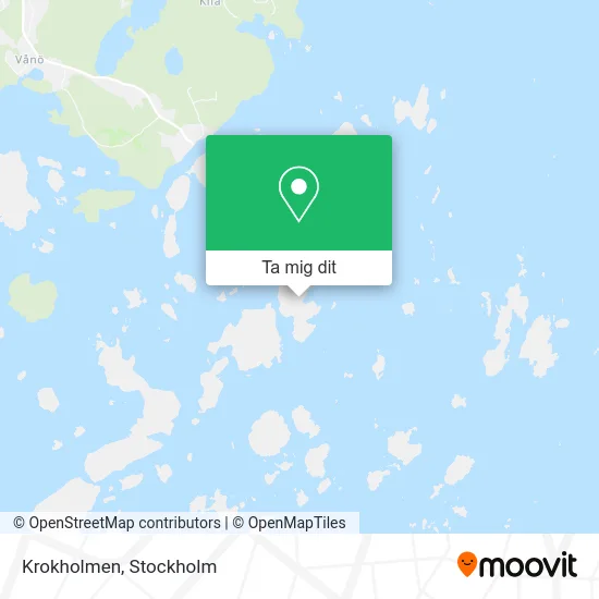 Krokholmen karta