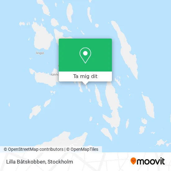 Lilla Båtskobben karta
