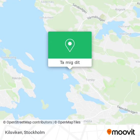 Kilsviken karta