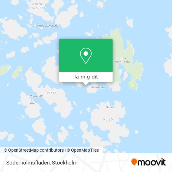 Söderholmsfladen karta