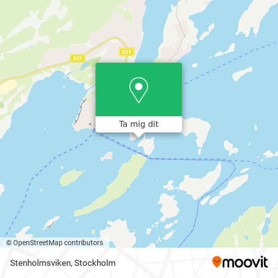 Stenholmsviken karta