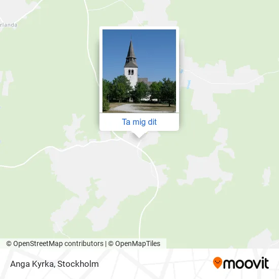 Anga Kyrka karta