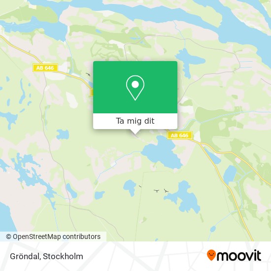 Gröndal karta