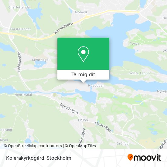 Kolerakyrkogård karta