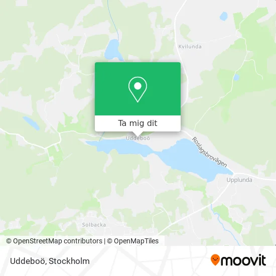 Uddeboö karta