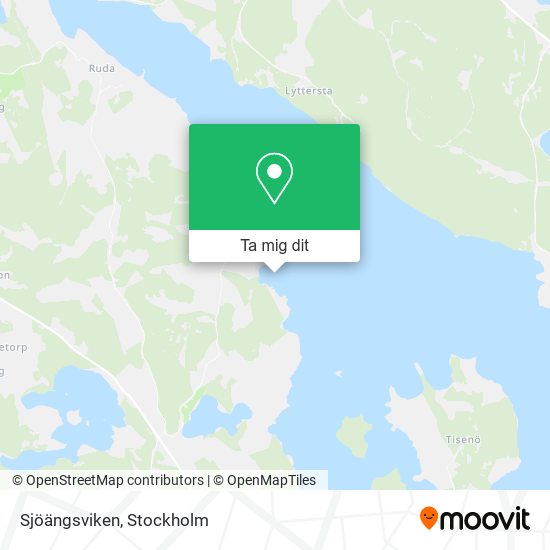 Sjöängsviken karta