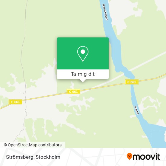 Strömsberg karta