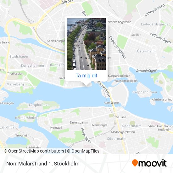 Norr Mälarstrand 1 karta