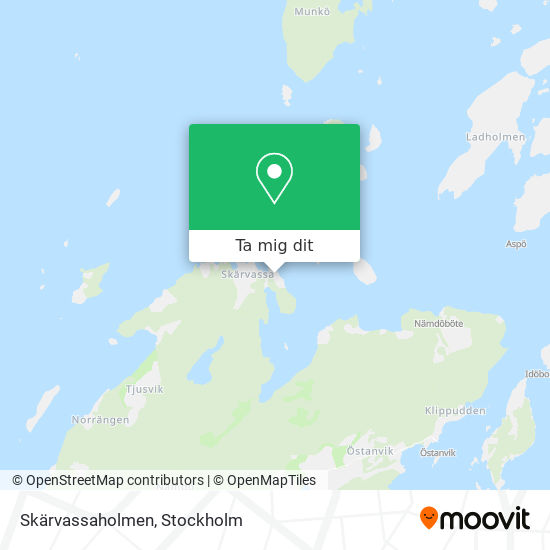 Skärvassaholmen karta