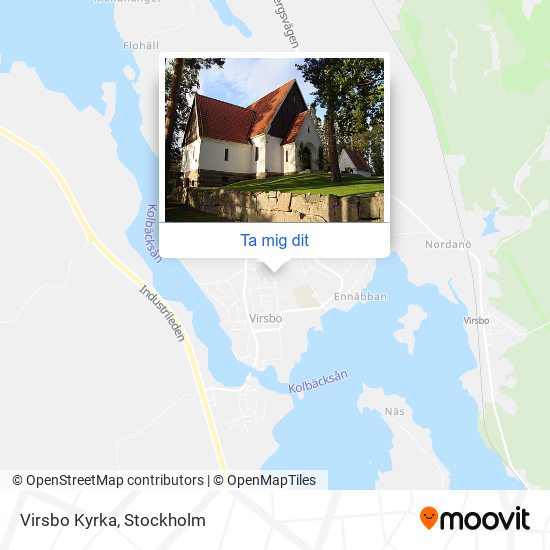 Virsbo Kyrka karta