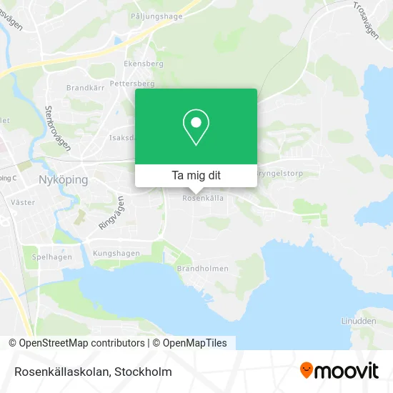 Rosenkällaskolan karta