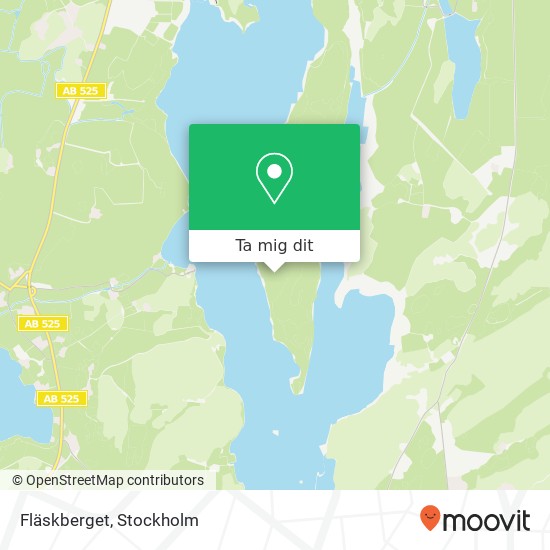 Fläskberget karta