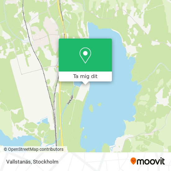 Vallstanäs karta