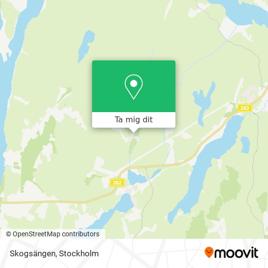 Skogsängen karta