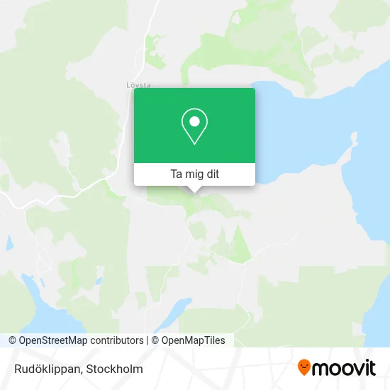 Rudöklippan karta
