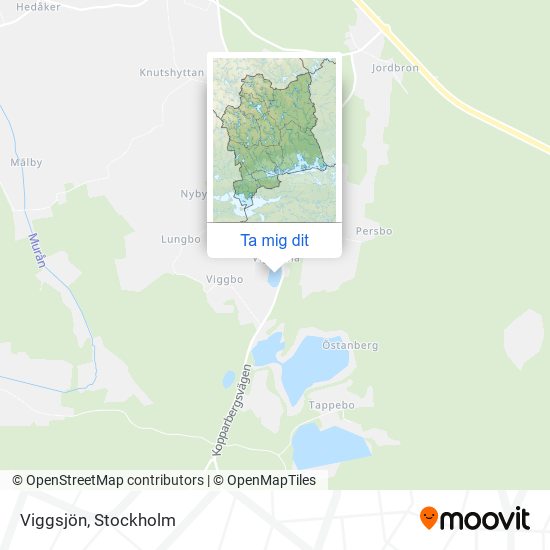 Viggsjön karta