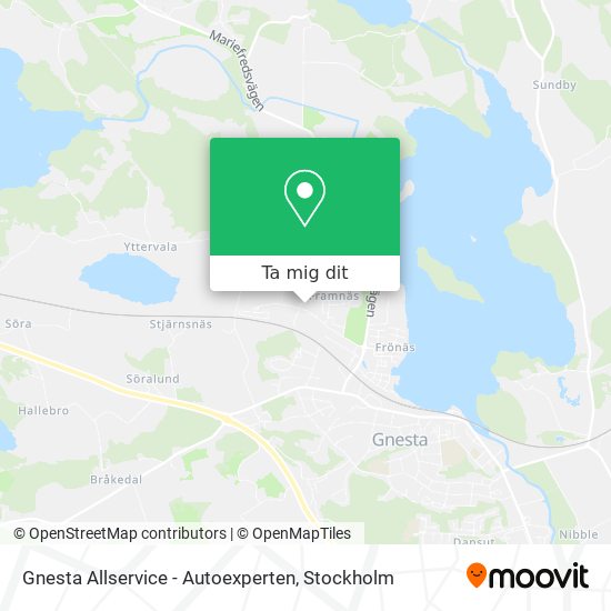 Gnesta Allservice - Autoexperten karta