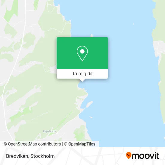 Bredviken karta
