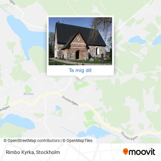 Rimbo Kyrka karta