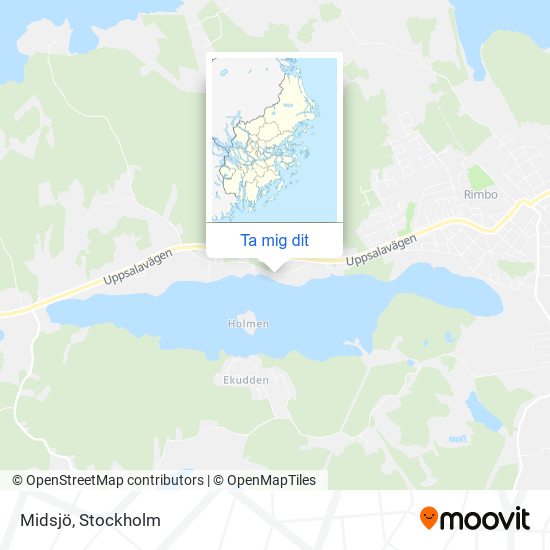 Midsjö karta