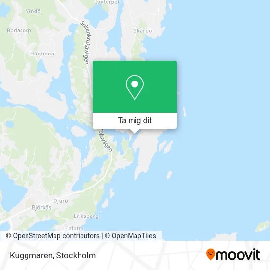 Kuggmaren karta