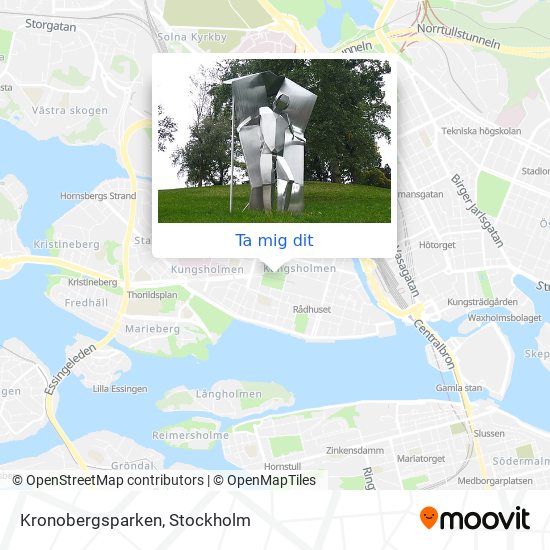 Kronobergsparken karta