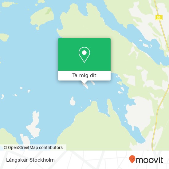 Långskär karta