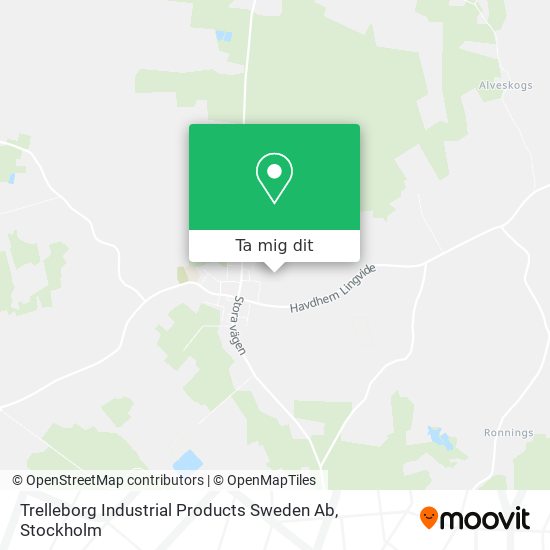 Trelleborg Industrial Products Sweden Ab karta