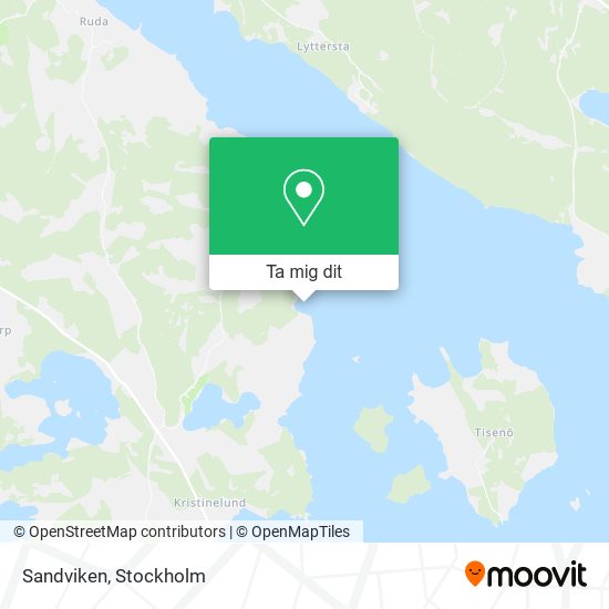 Sandviken karta