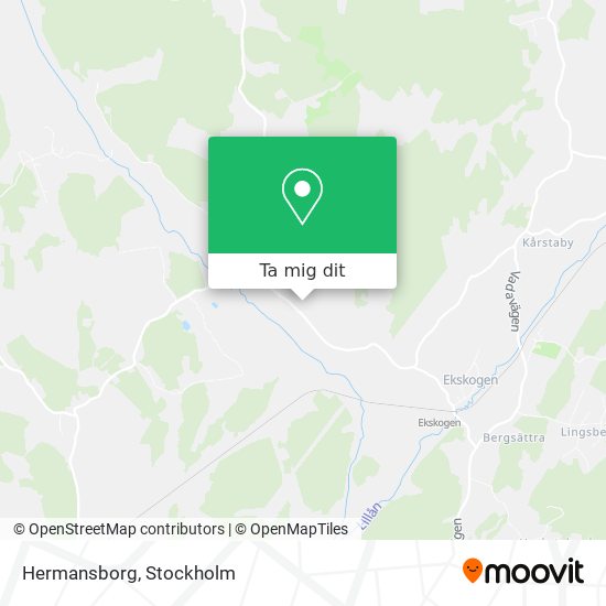 Hermansborg karta