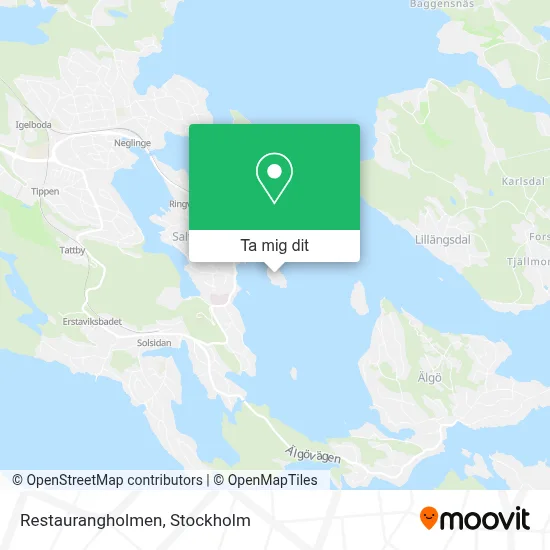 Restaurangholmen karta