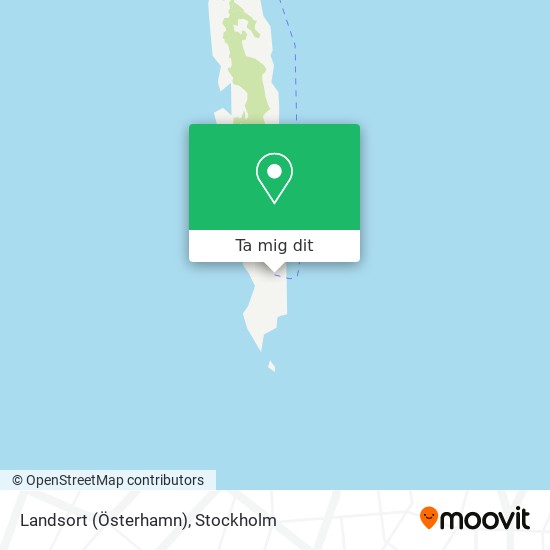 Landsort (Österhamn) karta