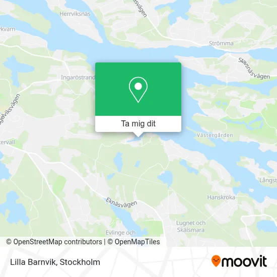 Lilla Barnvik karta