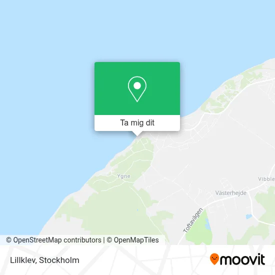 Lillklev karta