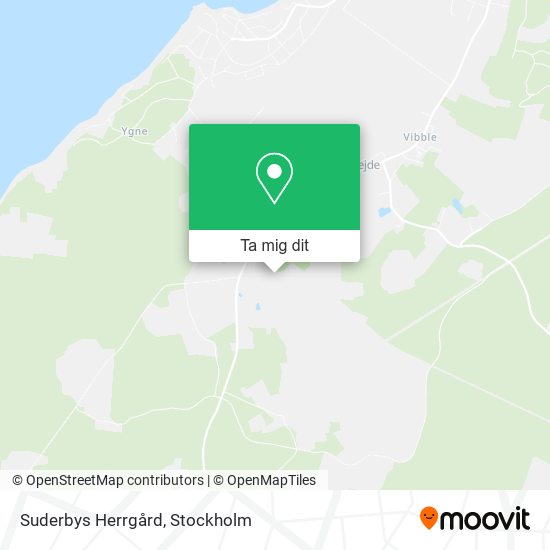 Suderbys Herrgård karta