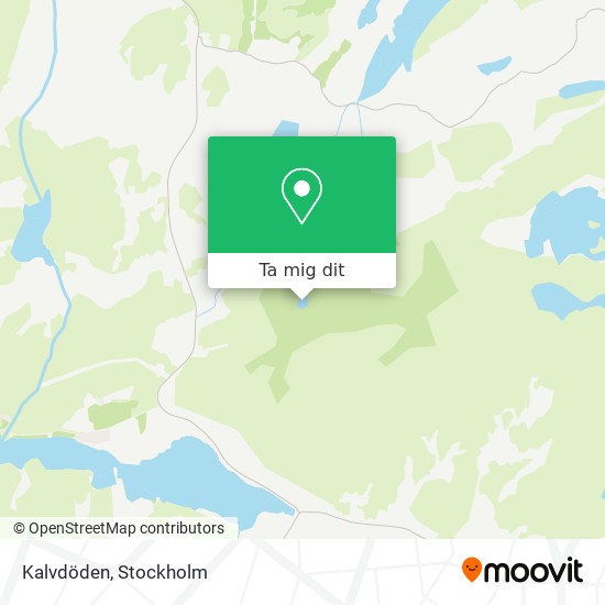 Kalvdöden karta