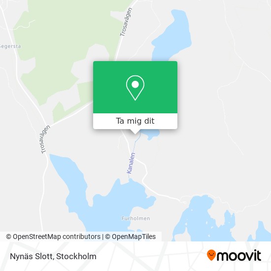 Nynäs Slott karta
