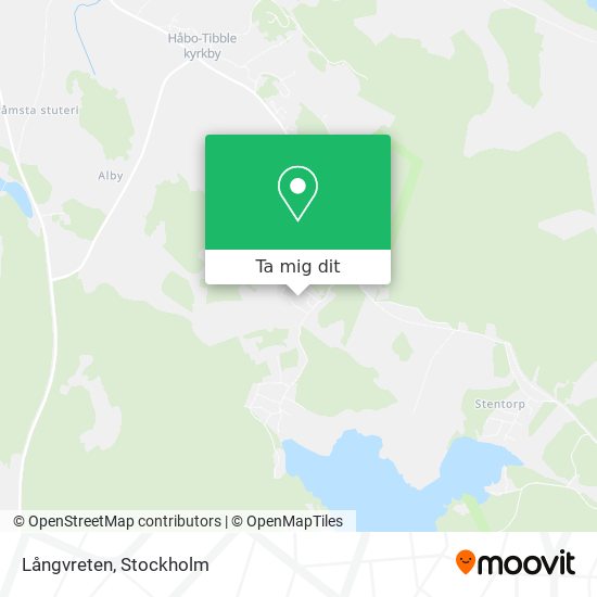 Långvreten karta