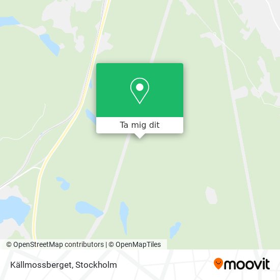 Källmossberget karta